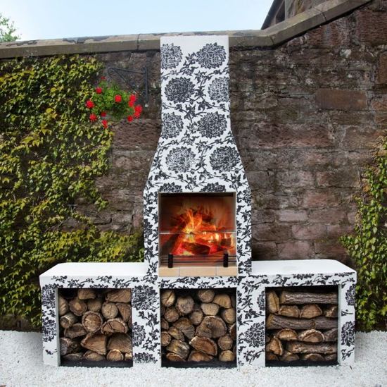 Schiedel Garden Fireplace Barbecue