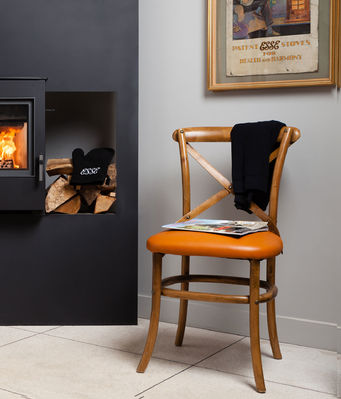 Esse 301 SE Insert stove with black contemporary door
