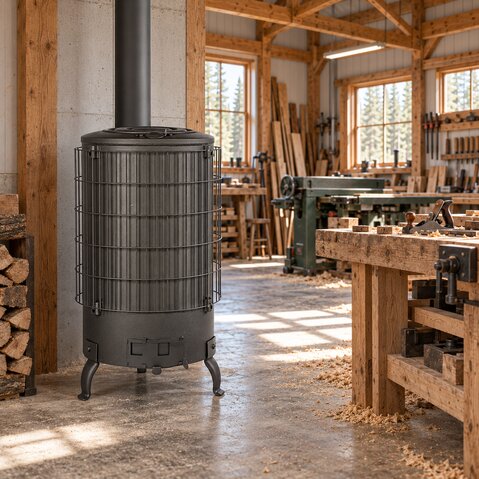 Greenheart ED5 Workshop Stove