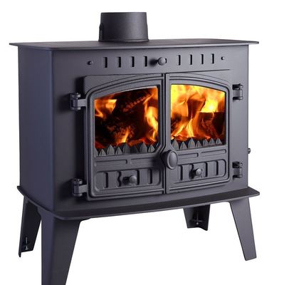 Hunter Inglenook low output flat top traditional multifuel stove