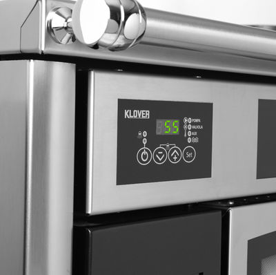 Klover Altea 110 stove digital control detail