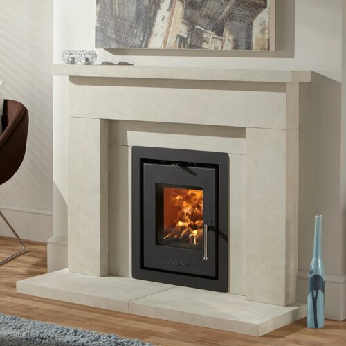Morso S81 Insert Stove with 4 sided trim