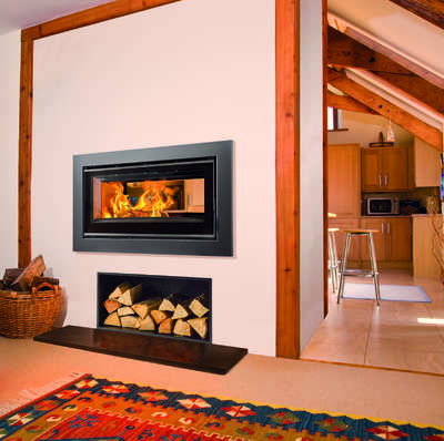 Opus Double Sided Insert Stoves