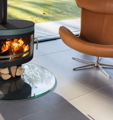 Panoramic FX1 wood stove