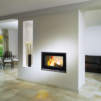 Fondis V80LDF Double Sided Inset Stove 