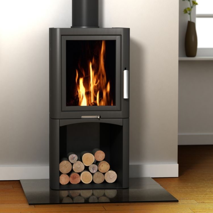 Broseley eVolution 5 stove with log store
