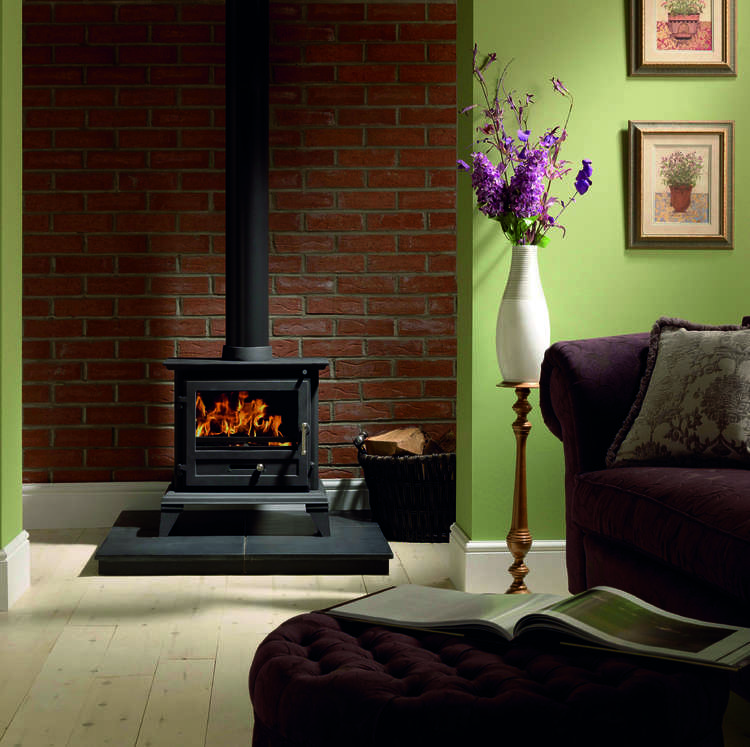 Click to read more about the Firefox 8 Classic Cleanburn Cast Iron Stove