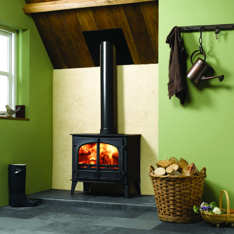 Click to read more about the Stovax Stockton 11HB Multifuel Boiler Stove