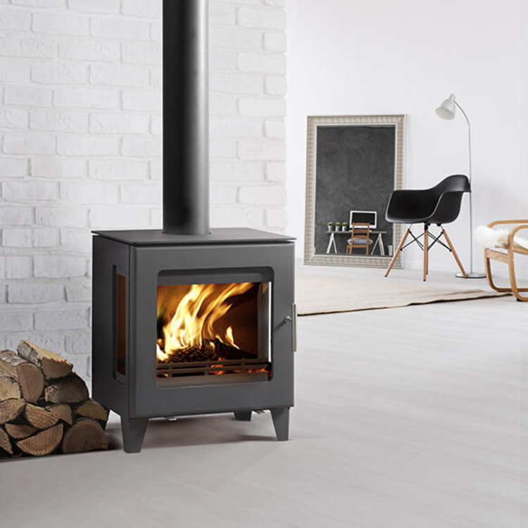Westfire 23 Woodburning Side Glass Stove