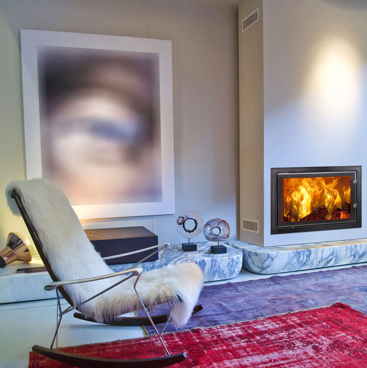 Woodfire RH 17 woodburning insert stove
