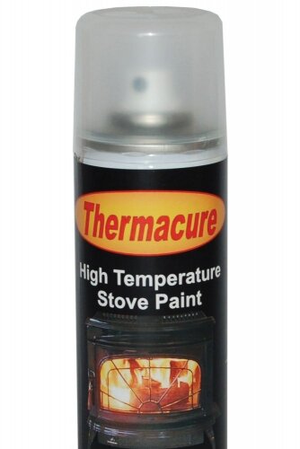 Heat resistant spray paint