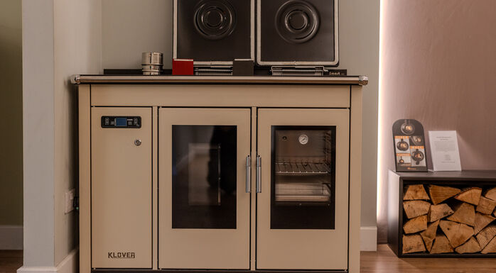 Klover wood pellet stove