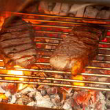 Esse Warmheart cooking steak