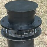 Powerflue Chimney Fan Black