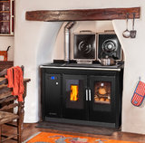 Klover Traditional Smart 120 wood pellet cooker in black