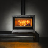 Opus Tempo 70 stove on a bench