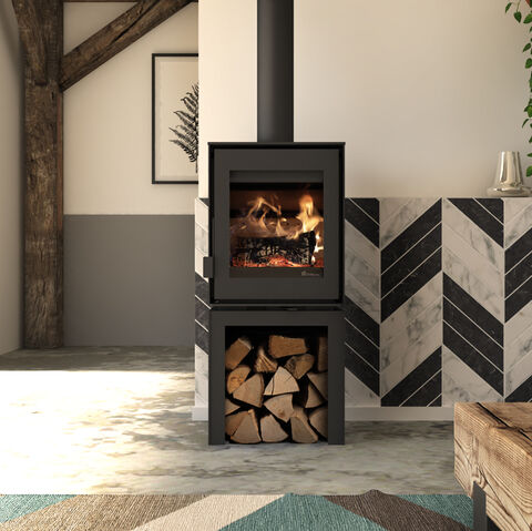 Dik Geurts Modivar 5 log store stove