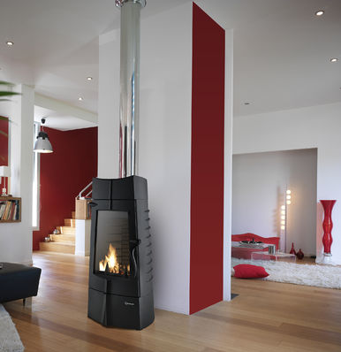 Invicta Chamane stove 1o kW cast iron contemporary