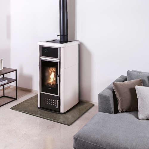 Klover Belvedere 20 Ivory wood boiler stove