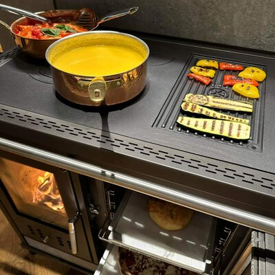 Klover Star 90 Wood Cooker Stainless