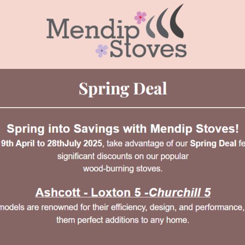 Mendip Stoves Sale
