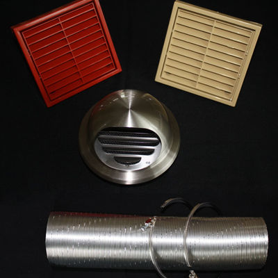 Stove external air ventilation kits
