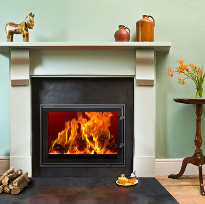 Woodfire RH 14 woodburning insert stove