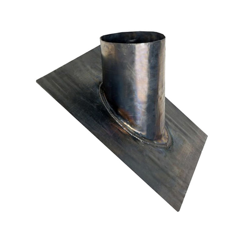Lead chimney roof flashings