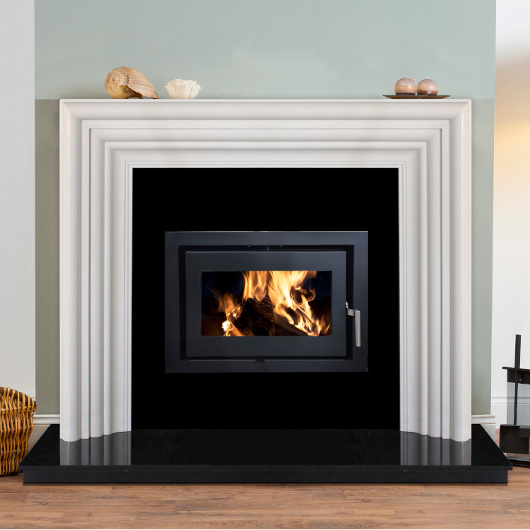 Beltane Holford Landscape inset stove - 4 sided frame