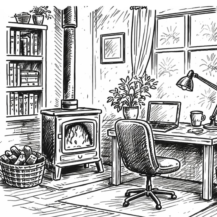 Heating your home office