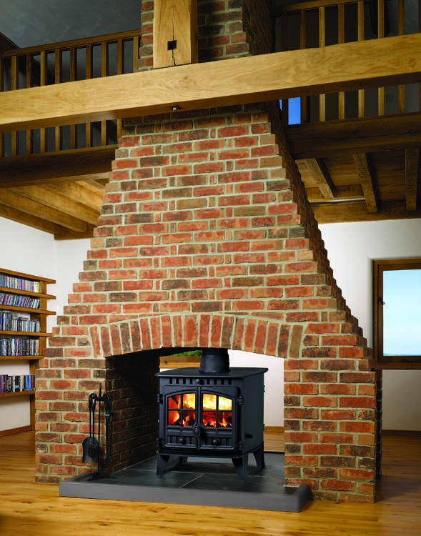 Hunter double sided stoves 