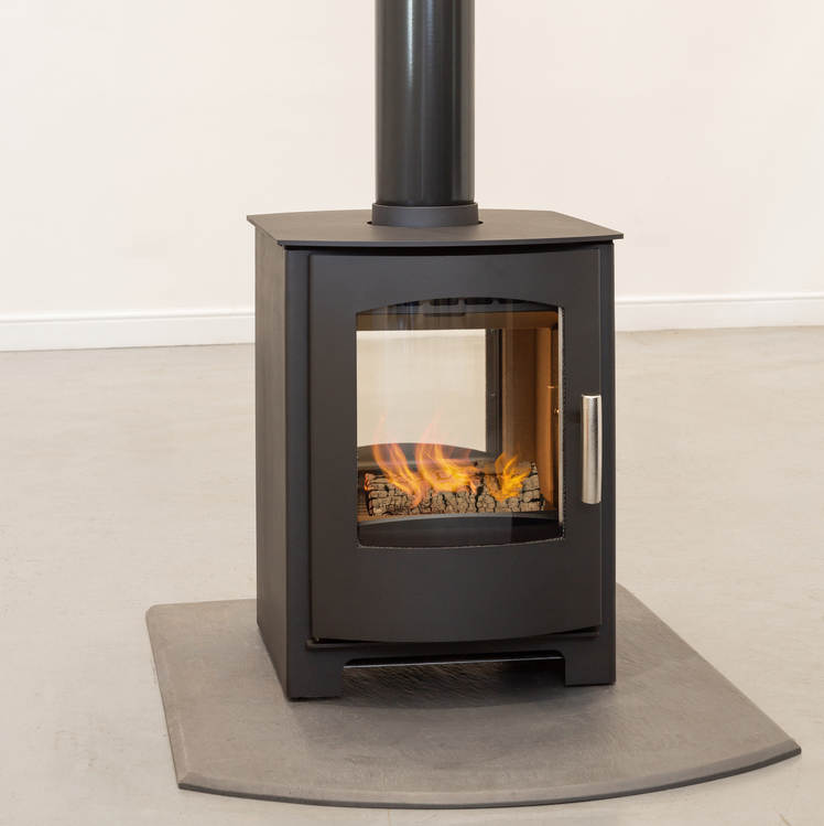 Mendip Churchill 8 double sided stove
