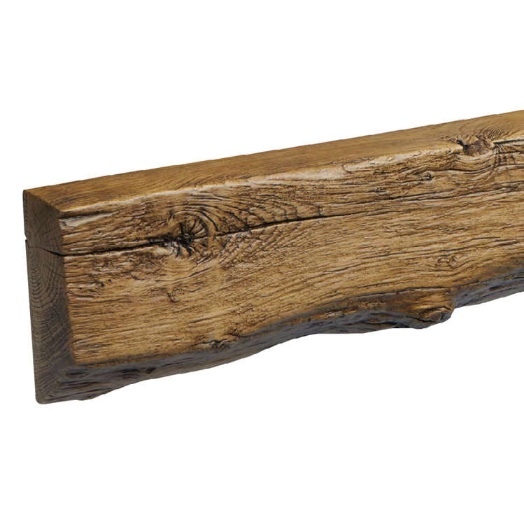 Natural Oak and Cast Oak Beams