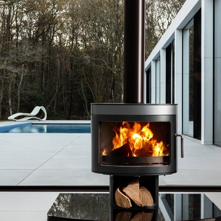 Panoramic FX2 wood stove