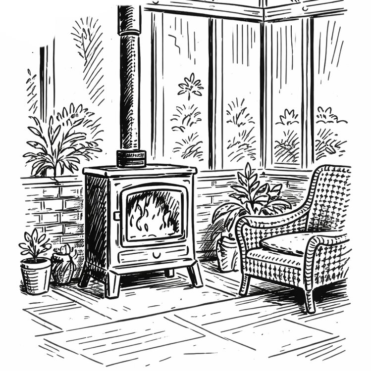 Stoves in conservatories