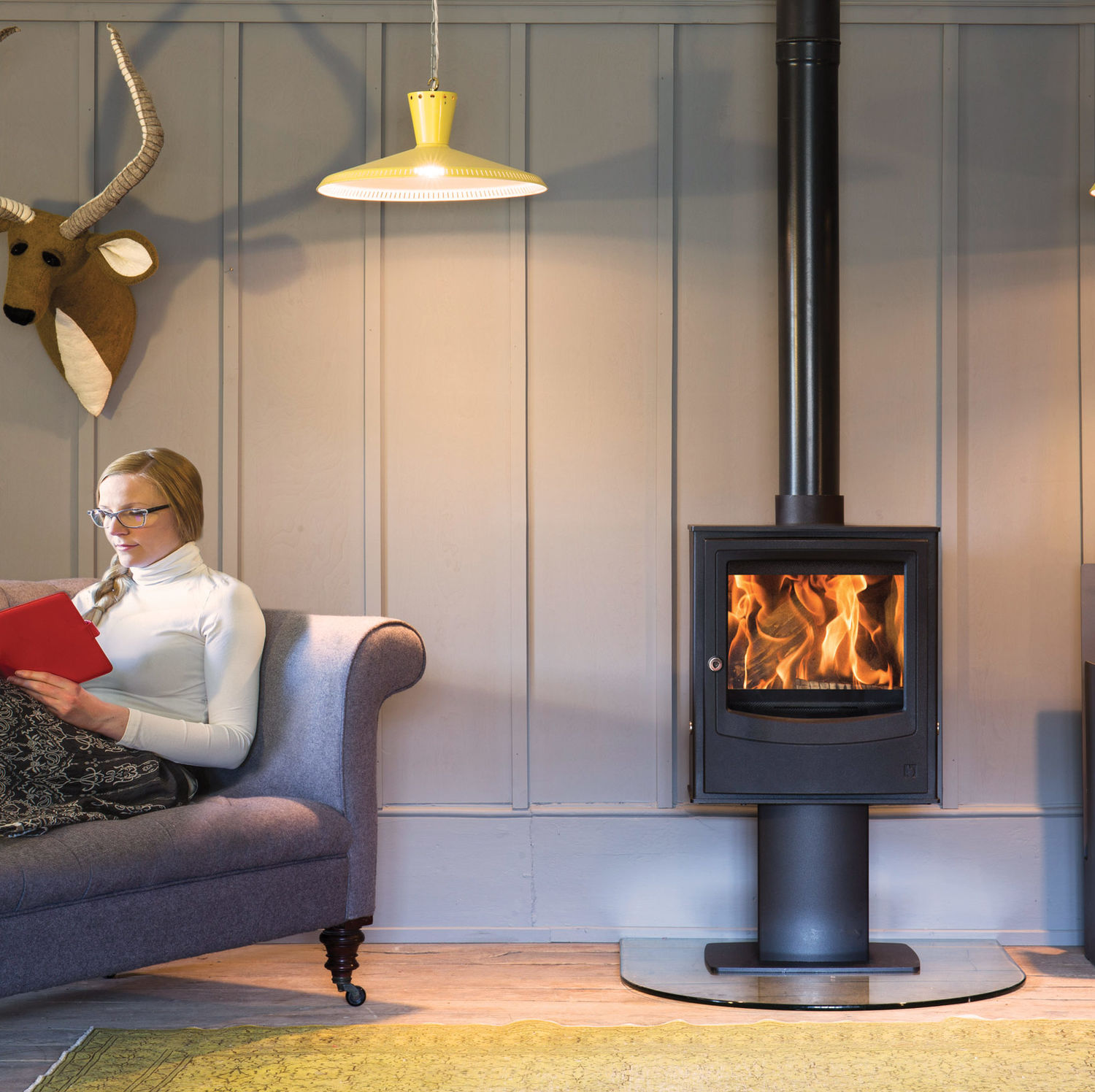 Contemporary and modern stoves