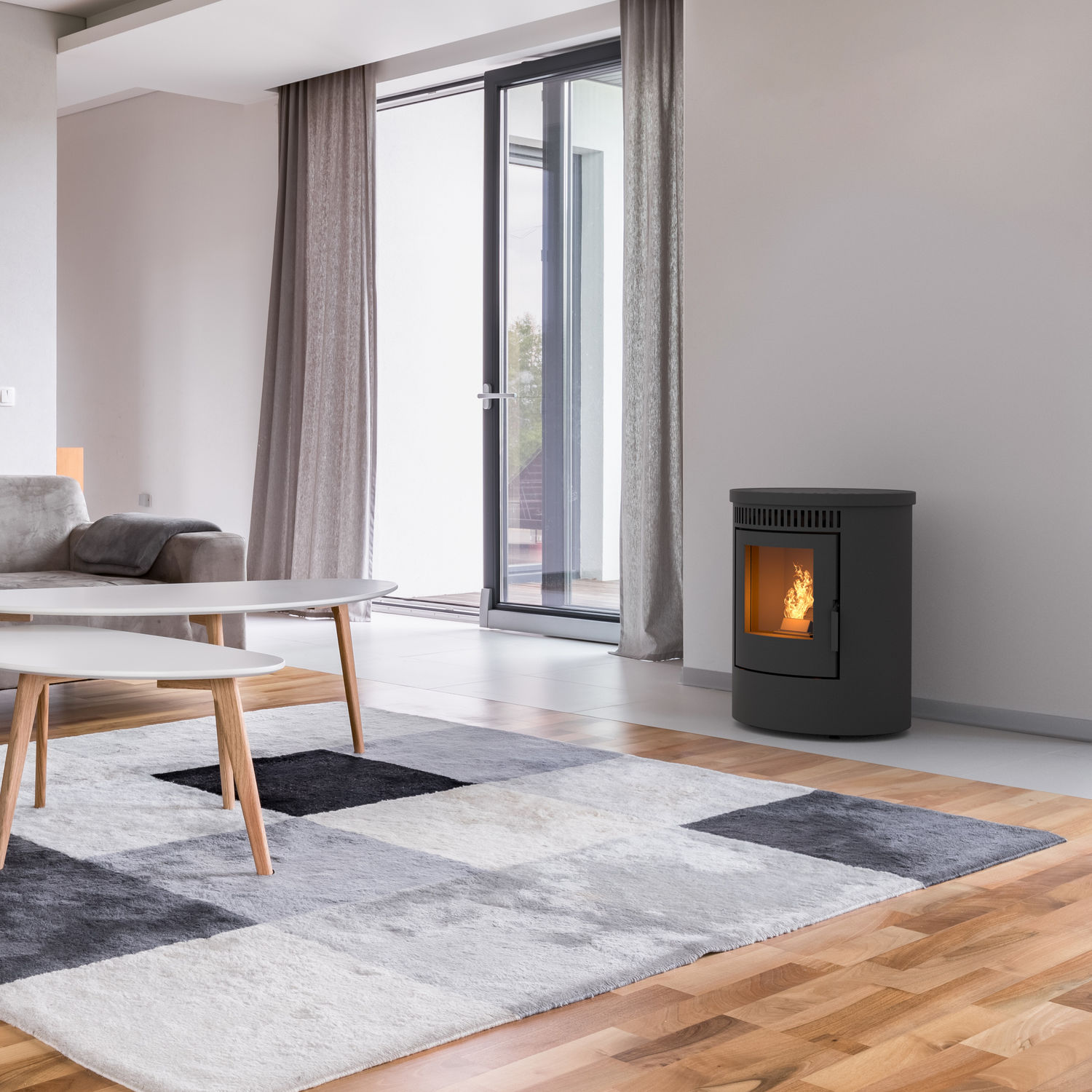 Wood pellet stoves and boilers, supplied and installed across the UK