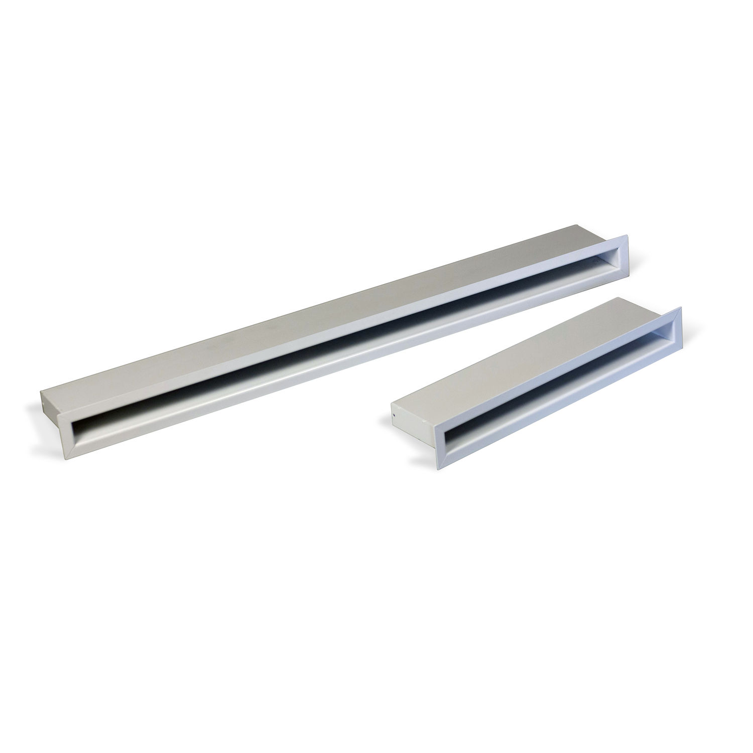 Inset stove chamber vents and grilles